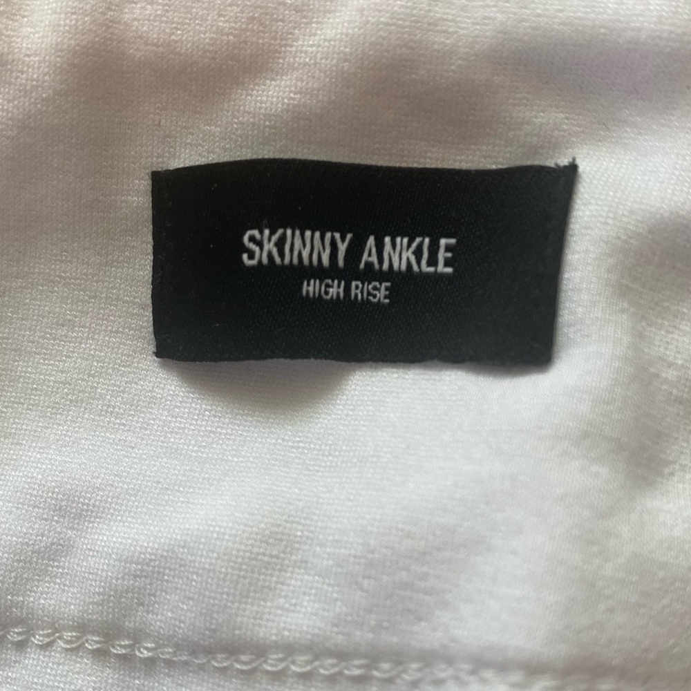Express High Rise White Pants - Picture 6 of 6